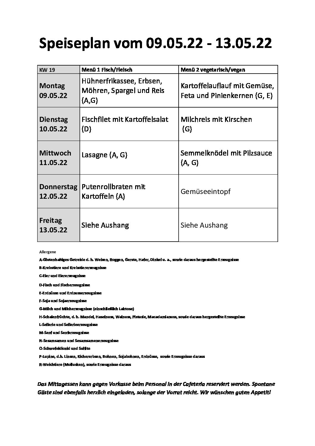 Speiseplan Cafeteria_KW 19