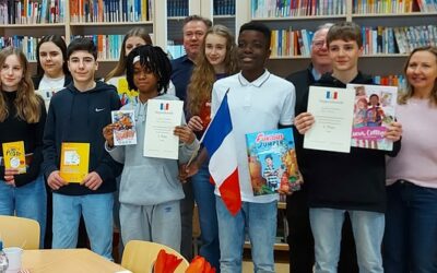 Tolle Leseleistungen beim Französisch Vorlesewettbewerb