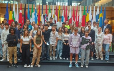 Anne-Frank-Schülerinnen und Schüler auf Erkundungstour in der europäischen Hauptstadt Straßburg