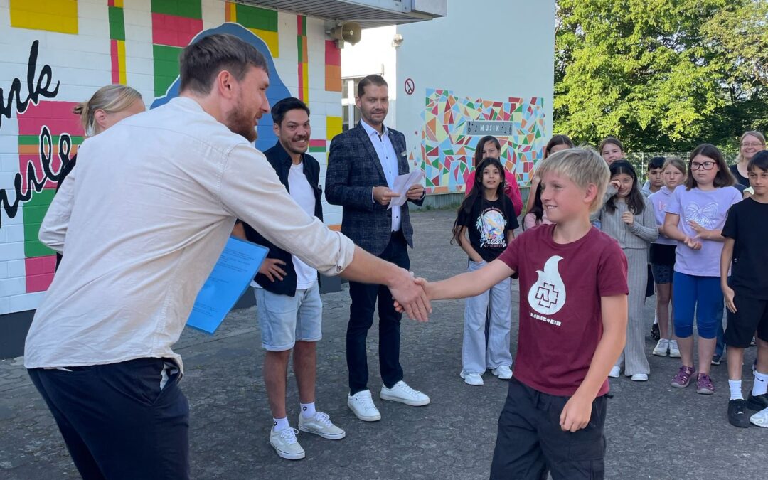 Siegerehrung zum Schulradeln 2025