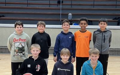 3. Platz beim Schulamtsentscheid Basketball