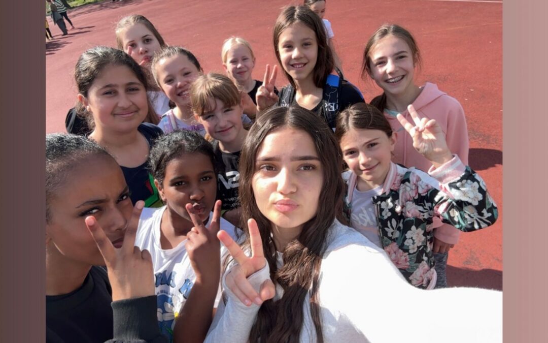 AFS hilft bei den Bundesjugendspielen der umliegenden Grundschulen