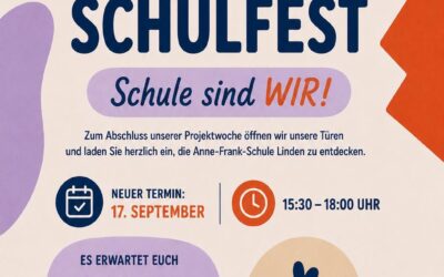 Das Schulfest wird nachgeholt!